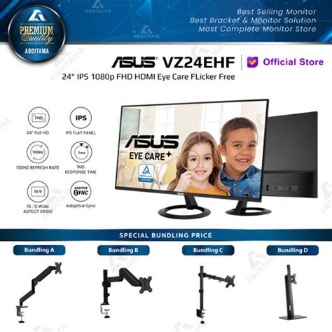 Promo Monitor Led Asus Vz Ehf Ips P Fhd Hdmi Eye Care Flicker