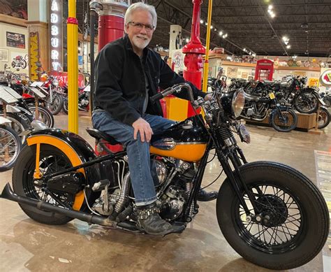 1946 Harley Davidson Knucklehead Bobber National Motorcycle Museum