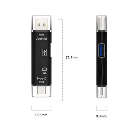 5in1 Multi Otg Card Reader Micro Sd Sd Card Us Grandado