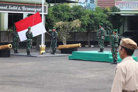 Bukti Cinta Tanah Air Prajurit Dan Pns Kodim Kbl Laksanakan