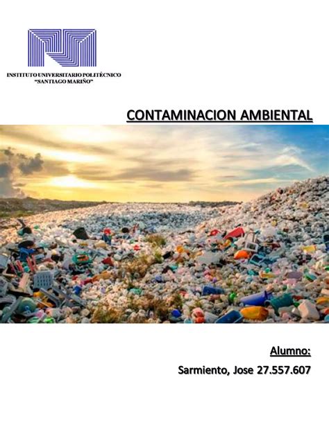 Trabajo De Contaminacion Saia Pdf