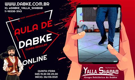 Aula De Dabke Online Com Professor Anderson Vaccari