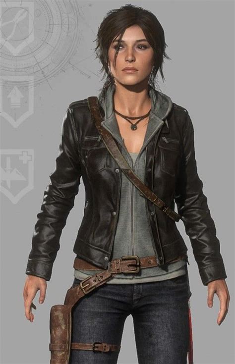 Lara Croft Rise Of The Tomb Raider Jacket Tomb Raider Costume Tomb