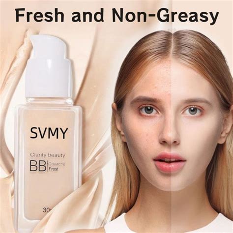SVMY Face BB Cream Liquid Foundation Ml Nude Makeup Moisturize Oil