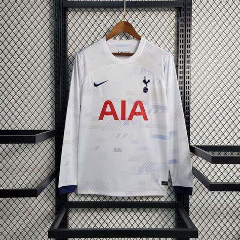 Tottenham Hotspur 2023 Home Long Sleeve Men Soccer Jersey - Zorrojersey ...