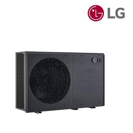 LG Therma V Set Monobloc R290 Luft Wasser Wärmepumpe HM123HF MB 400V