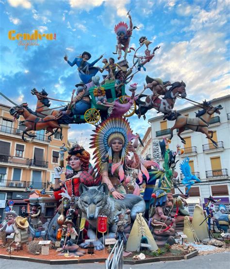 Fallas de Valencia 2023 sección especial Cendra Digital