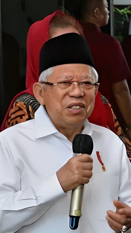 Maruf Amin Ingatkan Calon Penggantinya Jangan Wapres Rasa Presiden