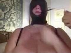 Augusta A Slut Wife Bound Hooded And Smoking With Cigarett Pornzog