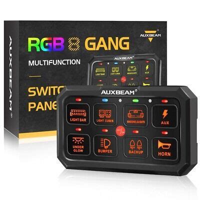 EBay Auxbeam Latest Switch Panel Is Equipped With A 5 Larger Panel