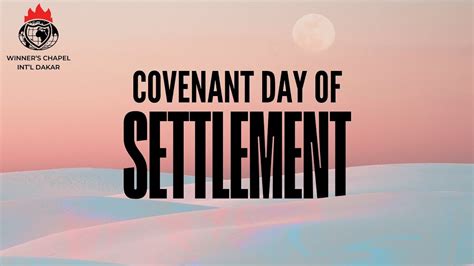 COVENANT DAY OF SETTLEMENT 30 JULY 2023 2nd SERVICE YouTube