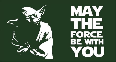 May The Force Be With You Yoda Flag By Osflag On Deviantart