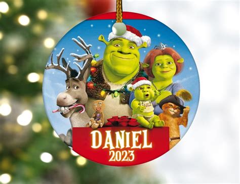 Disney Shrek Christmas Ornament Christmas Tree Ornament - Etsy