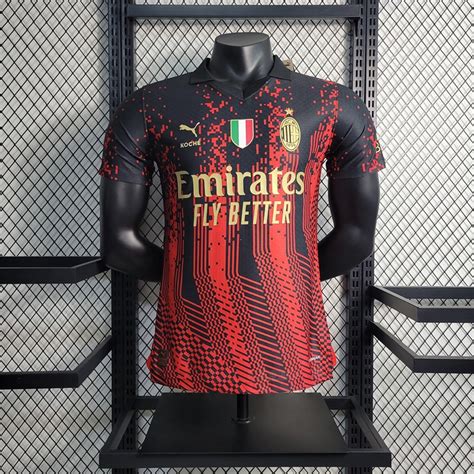 Versi N Para Jugadores Camiseta De F Tbol Especial Ac Milan