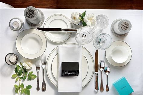 How To Set Your Dining Table For An Elegant Dinner Modern Dining Tables