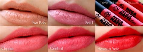 W7 MEGA MATTE LIPS REVIEW SWATCHES Beauterazzi Beauty Blog