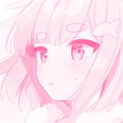 Kawaii Pink Anime Icon Pastel Cute