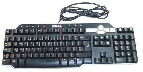 Dell Dj422 Black Usb Uk Multimedia Keyboard Ebay