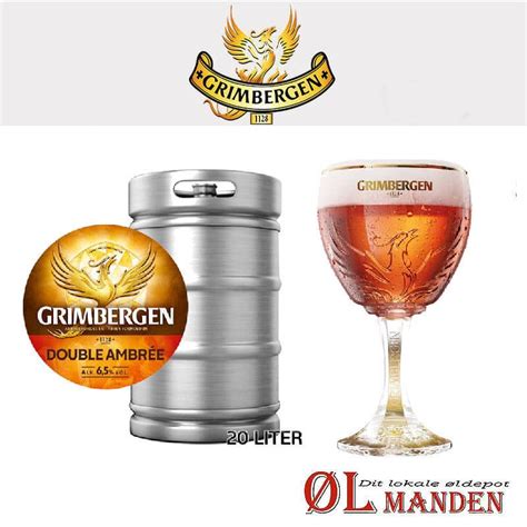 20 Liters Grimbergen Double Ambree Ølmanden