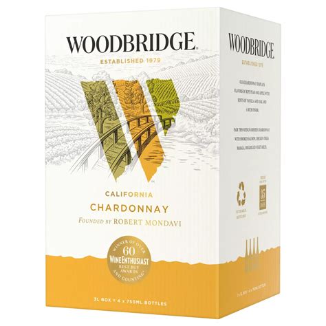 Woodbridge Chardonnay White Wine 3 L Box - Shop Wine at H-E-B