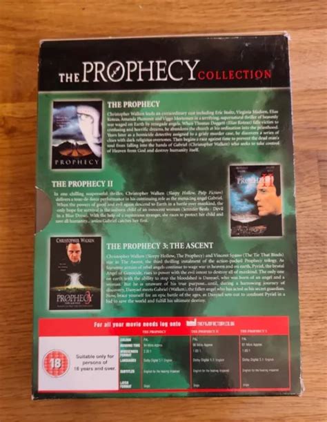 Dvd The Prophecy Trilogy Complete Collection Christopher Walken