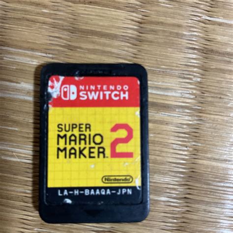 Yahooオークション スーパーマリオメーカー2 Switch ソフトのみ 訳あり