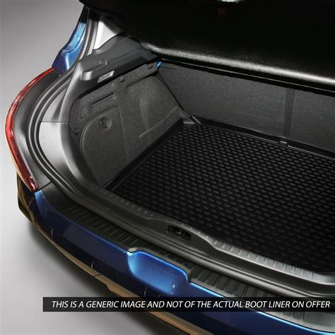 Novline Car Boot Liner Mat For Mercedes C Class Saloon 14 21