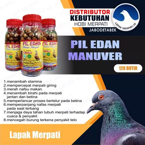 Pil Edan Jamu Merpati Lazada Indonesia