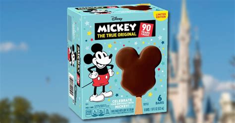 The Mickey Mouse ice cream bars you eat at Disney parks are coming to ...