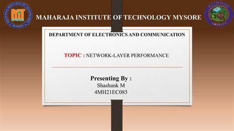 Computer Communication Networks Network Layer Performance Pptx