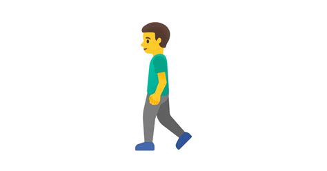 Hombre Caminando Emoji