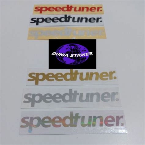 Jual Stiker Speed Tuner Sticker Cutting Stiker Viral Motor Murah Anti