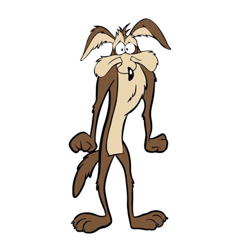 Wile E. Coyote cartoon vector - Design Shop by AquaDigitizing