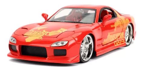 Jls Mazda Rx 7 Orange Rapido Y Furioso 1 24 Jada Toys Cuotas sin interés