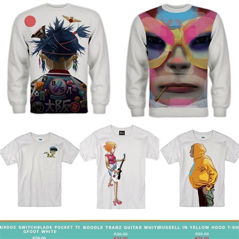 The New Gorillaz Merch is Genuinely Beautiful : r/gorillaz