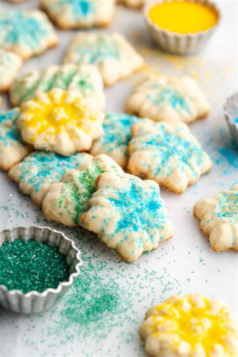 Buttery Vegan Spritz Cookies Recipe Jessica In The Kitchen