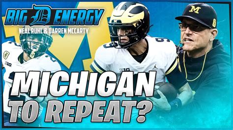 Michigan Football Set to REPEAT as Big Ten Champions? - Win Big Sports