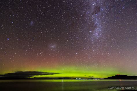 The Southern Lights, Tasmania - Luke O'Brien Photography