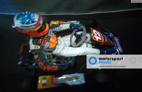 World Karting Champion Vitantonio Liuzzi ITA CRG Won His First Heat