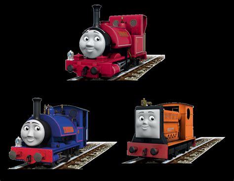 Skarloey, Sir Handel and Rusty with their lamps! by Andrew-YES on ...