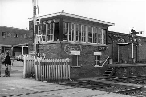 The Transport Library British Rail Signal Box At Jumble Lane In S