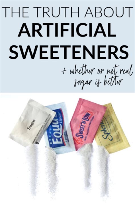 Are Artificial Sweeteners Bad For Your Health Whitney E Rd