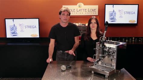 Bezzera Strega Lever Espresso With A Pump Twist Youtube