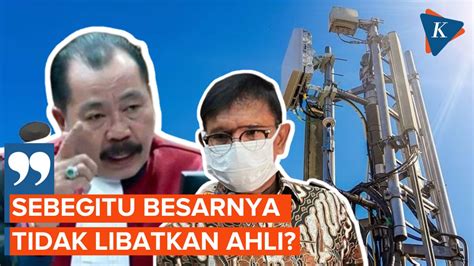 Video Hakim Kaget Anggaran Menara Bts G Kominfo Rp Triliun Tidak