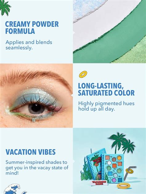 SHEGLAM Vacation Daze Tropi Cali Eyeshadow Palette SHEIN UK