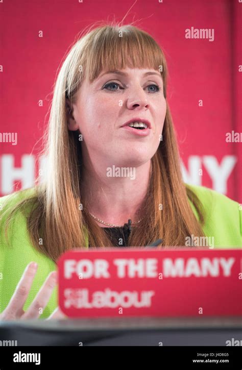 Labour's Shadow Education Secretary Angela Rayner during the launch ...