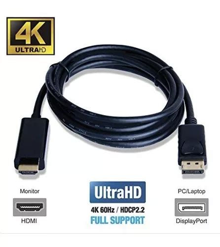 Cable Conversor Displayport A Hdmi Metros Flex