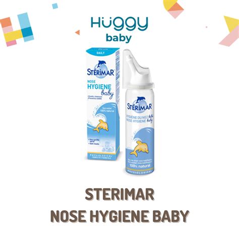 Jual Sterimar Nose Hygiene BABY 50ml Penuci Hidung Flu Bayi Shopee