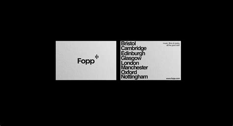 Fopp - Branding on Behance