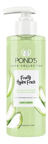 POND S Gel Limpiador Facial Fruity Hydra Fresh Aloe Para Una Piel